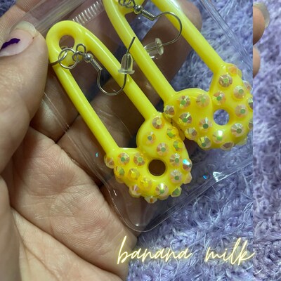 Vday Baby Pin Earrings - image1